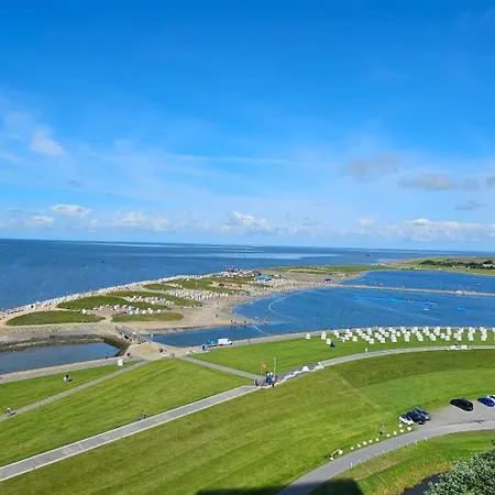 Διαμέρισμα Black-pearl In Erster Seereihe Direkt An Der Lagune Büsum